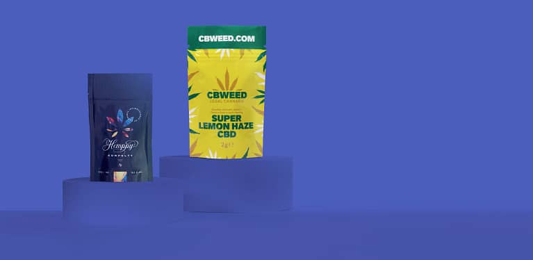 Custom cannabis flower packaging and hemp resealable pouches - Flexie