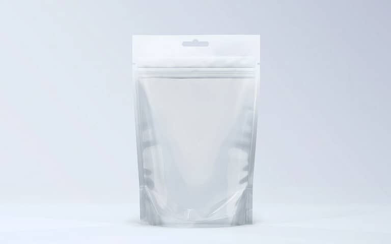 Busta doypack per biscotti artigianali e pasticceria 16x24 riciclabile trasparente - Flexie