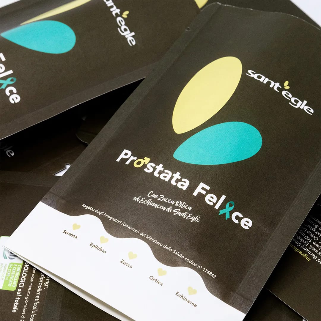 Packaging per integratori Sant'Egle