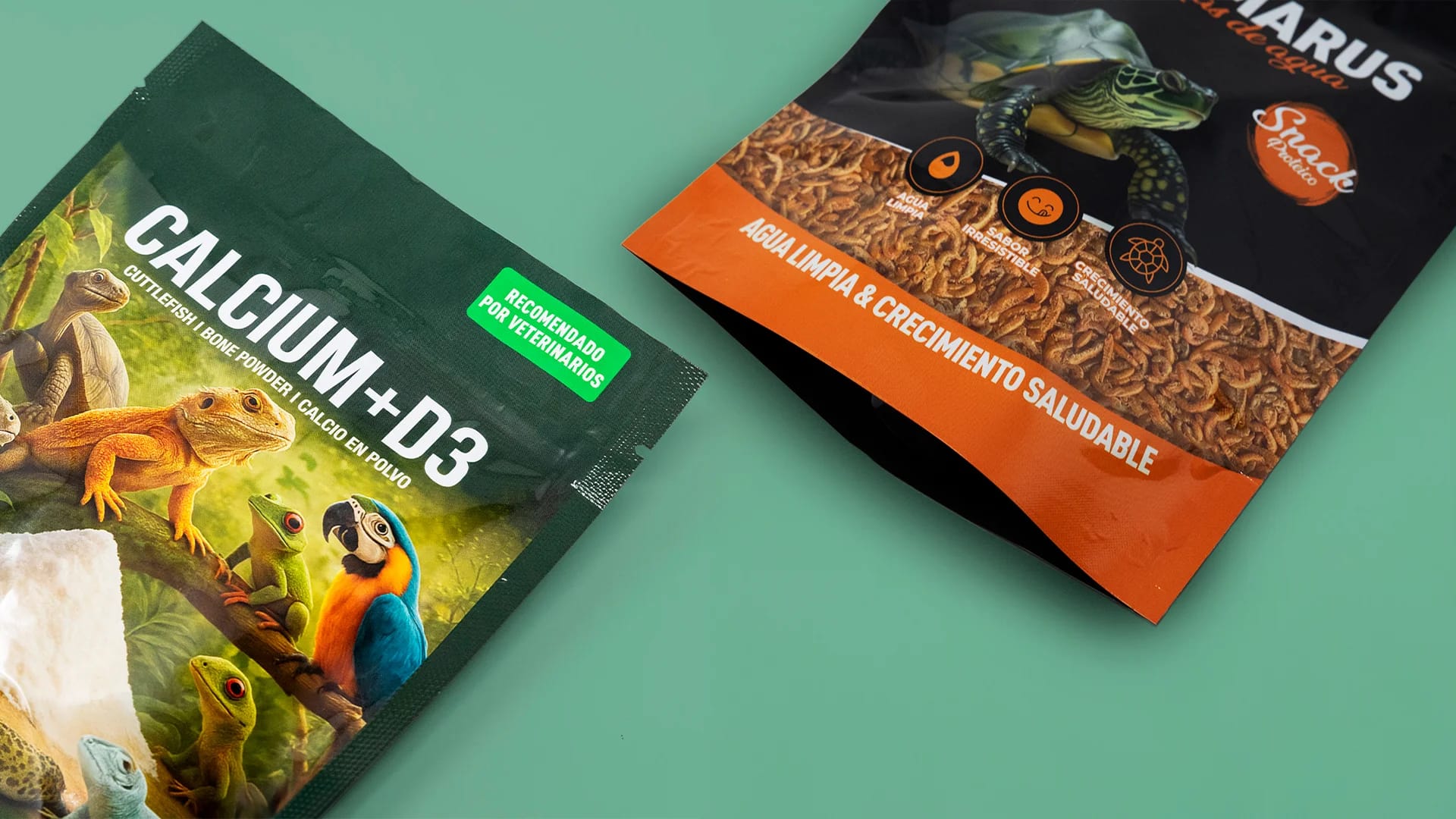 Pet food companies choose flexible packaging to package protein and supplement powders.