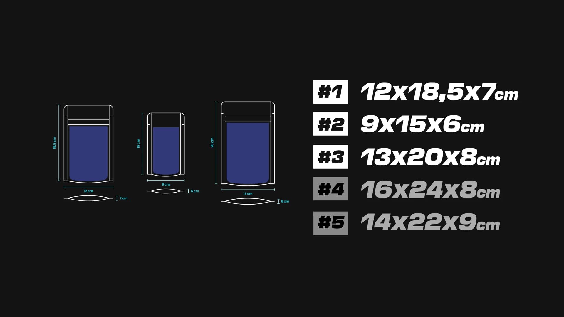 formati packaging flessibile flexie più acquistati