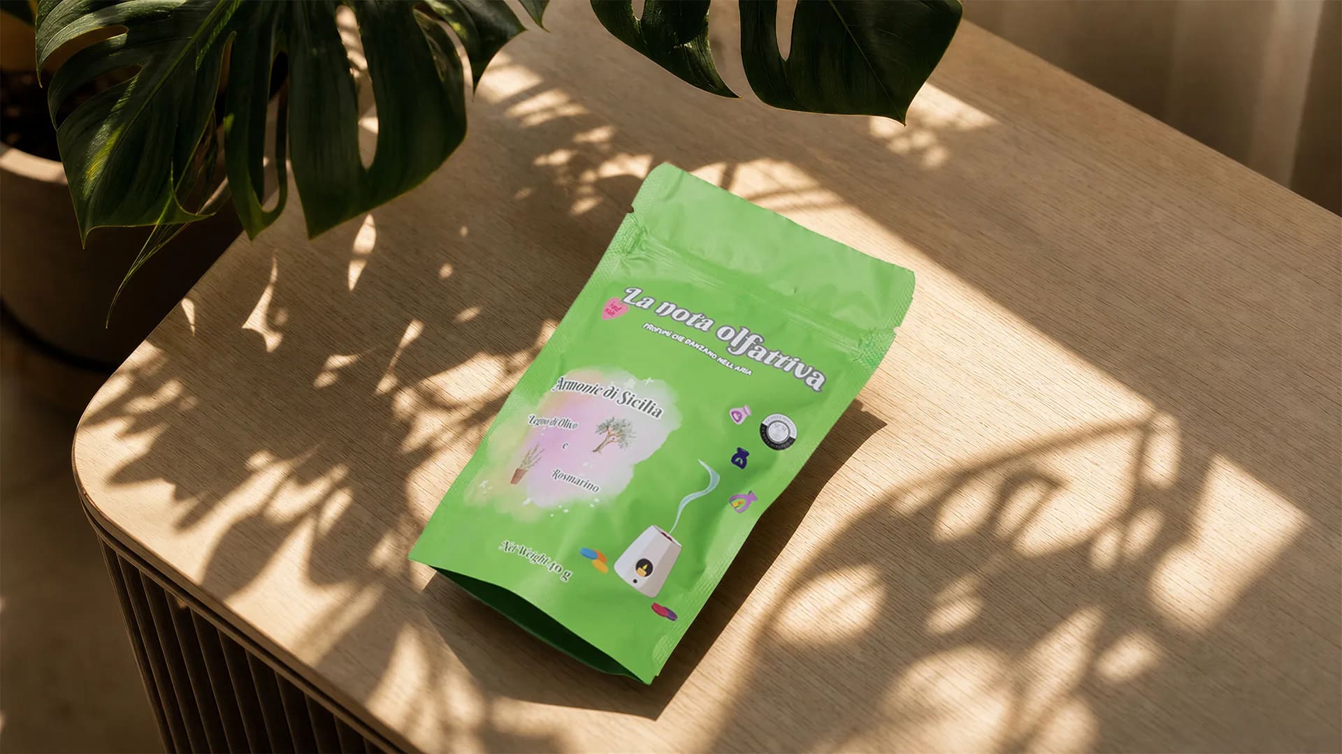 Packaging flessibile per profumo