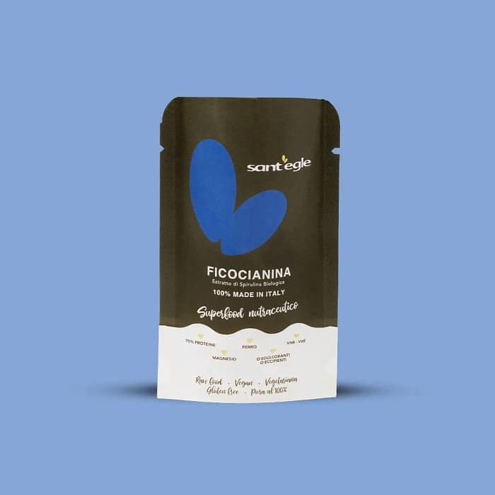 Testimonial Sant'Egle packaging per integratori