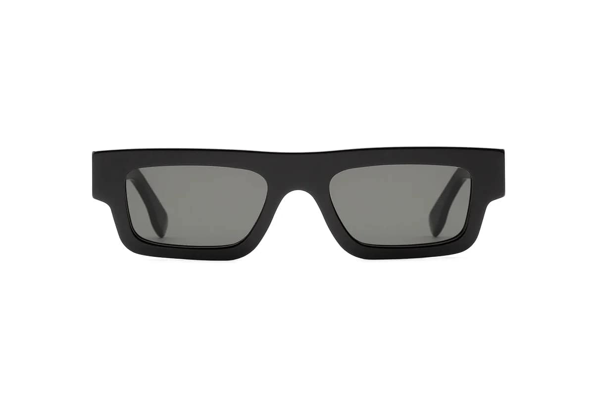 Sheen Kelly Occhiali Da Sole Uomo Occhiali Da Sole LOCS Gangster Per Uomo: Design Sottile Elegante, Lenti Nere Scure, Ideali Per Biker E Stile Streetwear Locs Gangster Lenti Nere - Foto 9